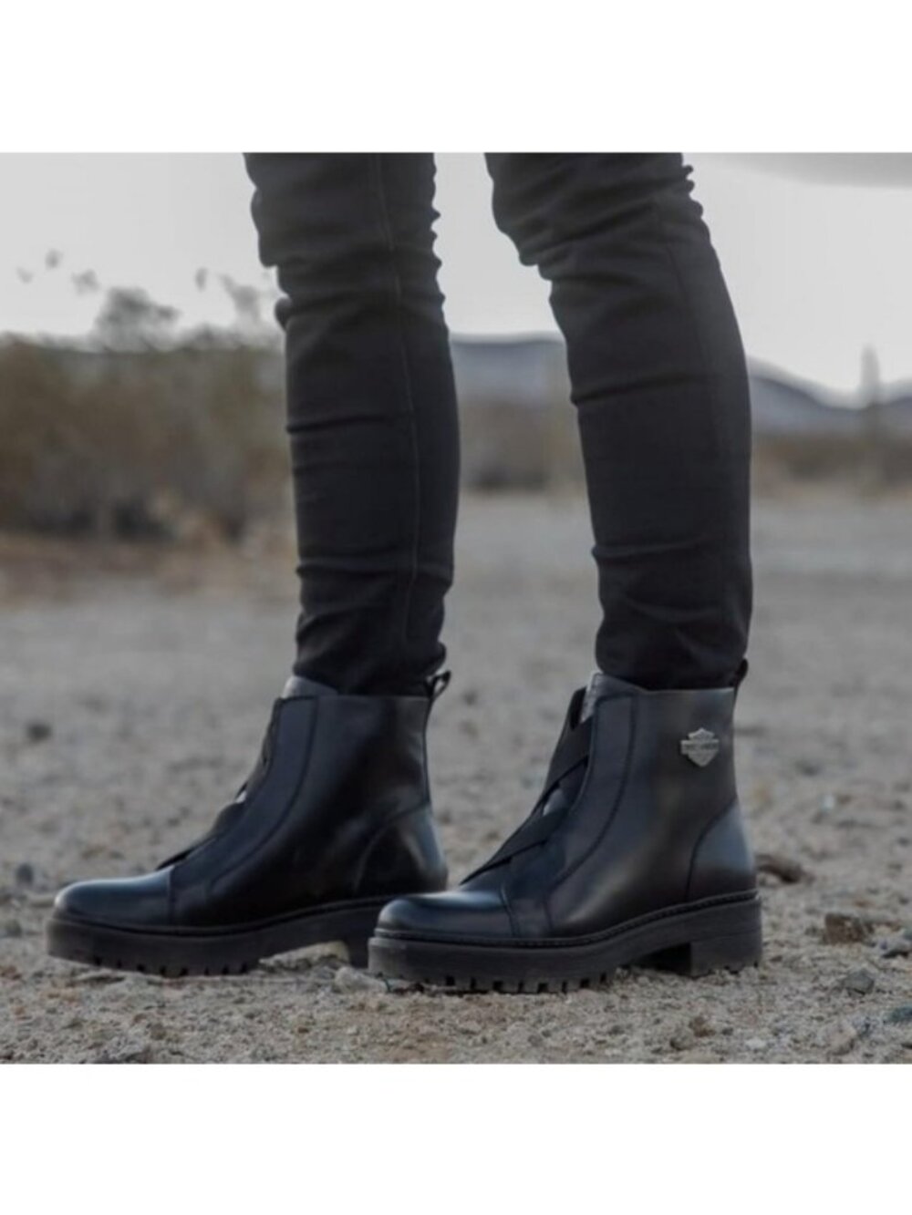 Harley Davidson Women's Carney Elastic Ankle Boot